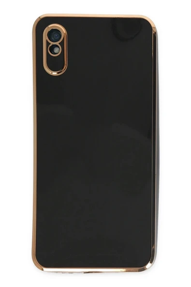 LitaeTrend Xiaomi Redmi 9A Kılıf Volet Silikon - Siyah ürün görseli 1