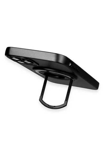 LitaeTrend iPhone 12 Pro Max Kılıf Lukka Magneticsafe Kapak - Siyah - Resim 3