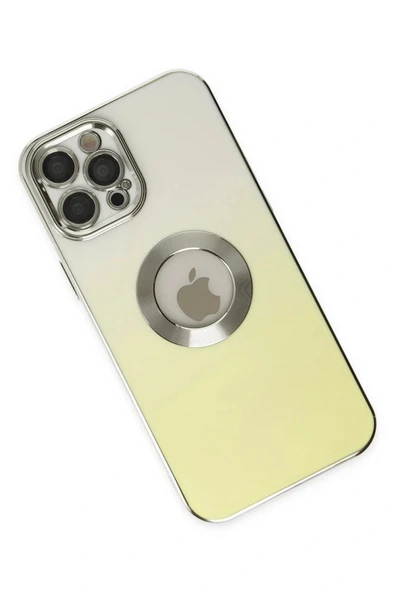 LitaeTrend iPhone 12 Pro Kılıf Best Silikon - Sarı - Resim 2