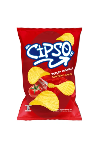 Cipso Ketçap Aromalı Süper Boy Cips 160 g ürün görseli