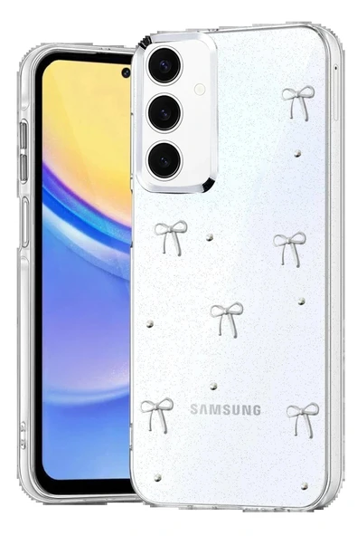 LitaeTrend Samsung Galaxy A15 4G Fiyonk Desenli Kapak - Desen 6 ürün görseli 1