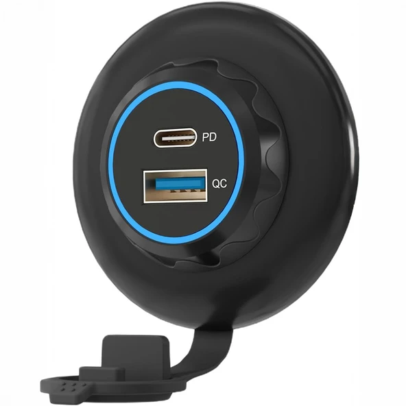 USB Car Charger - UCC-303 QC PD ürün görseli
