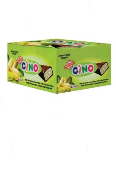 Cino Antep Fıstığı Parçalı Çikolata 48 Adet 22 Gram (1 Kutu) ürün görseli