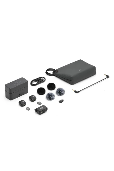DJI Mic Mini (2Tx+1Rx+Charging Case) | Türkiye Karacasulu Garantili | ürün görseli 1