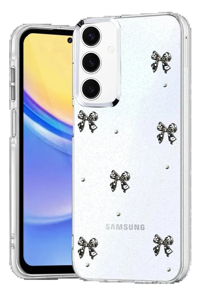 LitaeTrend Samsung Galaxy A15 4G Fiyonk Desenli Kapak - Desen 10 ürün görseli 1