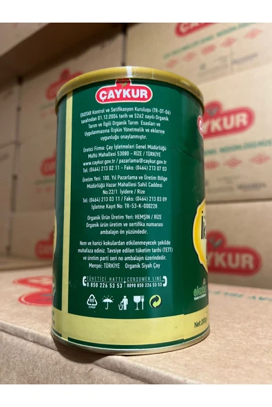 Çaykur Organik Elekaltı İkizdere Çayı 200 Gr - Resim 2