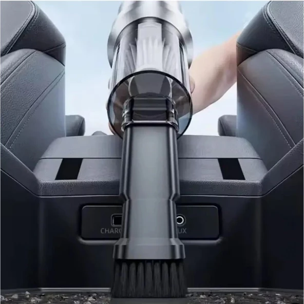 Auhma Ahv-06 16.000PA Katlanabilir 3 Kademeli Kablosuz Araç Içi Süpürge Profesyonel Ultra Çekim Güçlü Mini Araç Süpürgesi - Resim 5