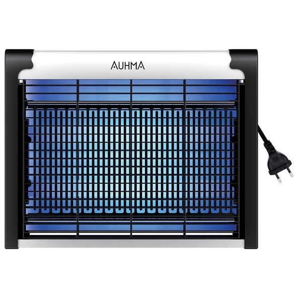AQM01 Çift Ampullü Elektrikli Sineklik | Sivrisinek Kovucu & Yakalama Cihazı | 30 M² Etki Alanı | Dış Mekan Kullanımı - Resim 2