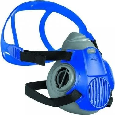 Drager 3300 Yarım Yüz Gaz Maskesi (M) BEDEN  +P3 FİLTRE ürün görseli 1