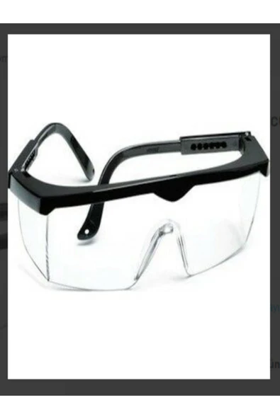 dzytech Baymax S400 Şeffaf Koruyucu Gözlük - Resim 2