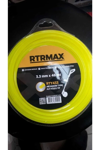 Rtrmax 3,3mm 46metre Bahçe Misinesi Tırpan Misinası ürün görseli
