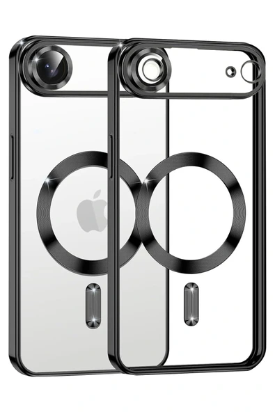 LitaeTrend Apple iPhone 17 Air Kross Magneticsafe Kapak - Siyah ürün görseli 1