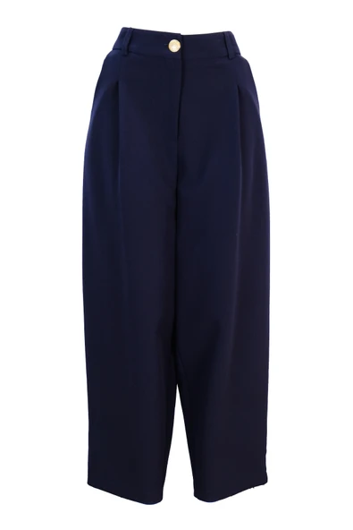 5567 SENTEZ PANTOLON ROMA ARKASI LASTİKLİ PİLELİ - Resim 6