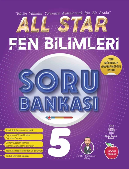 Newton Yayınları 5. Sınıf Fen Bilimleri All Star Soru Bankası Yeni ürün görseli