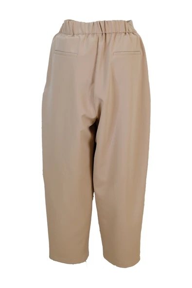 5567 SENTEZ PANTOLON ROMA ARKASI LASTİKLİ PİLELİ - Resim 12