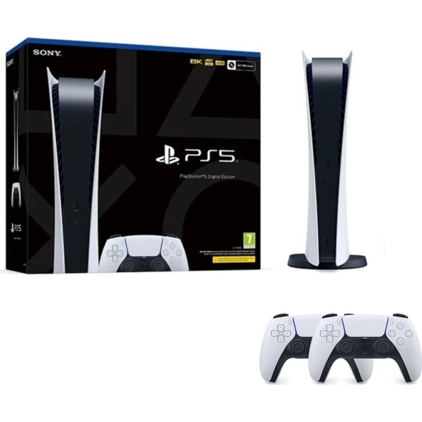 Sony Playstation 5 Digital Edition Sony Eurasia Garantili + 2.Dualsense ürün görseli