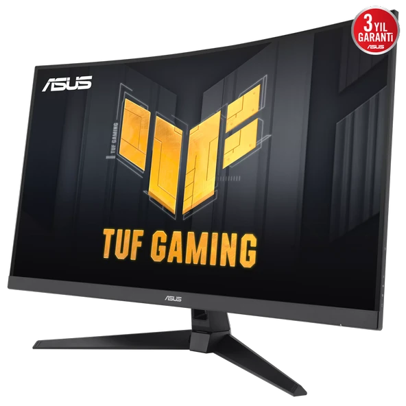 ASUS TUF Gaming VG32VQM5B 31.5" 250Hz 0.5ms HDMI DP AdaptiveSync FreeSync FHD Fast VA Curved Monitör - Resim 3