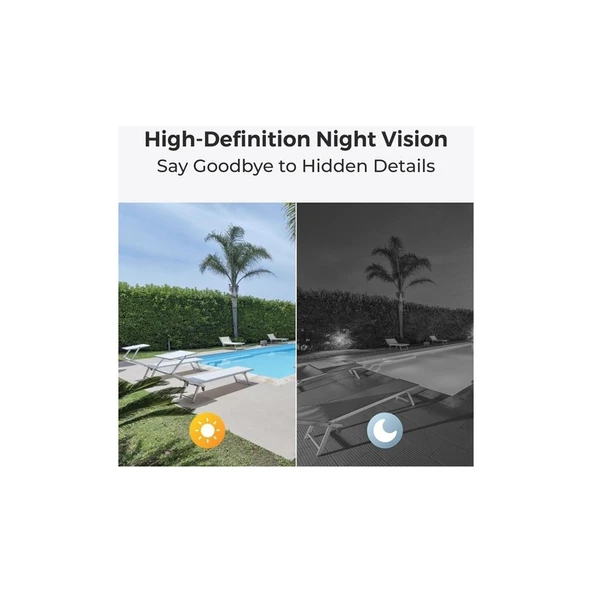 5mp Bullet 2.8mm P320 Ip Güvenlik Kamerası Poe IP67, Renkli - Resim 3