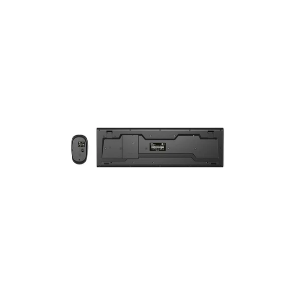 Lenovo Lecoo KW200 Kablosuz Q Trk Optic Mouse Siyah Standart Klavye - Mouse Set - Resim 5