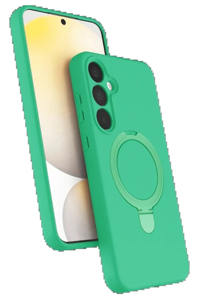 LitaeTrend Samsung Galaxy A25 5G Regal Magsafe Standlı Kapak - Yeşil ürün görseli 1