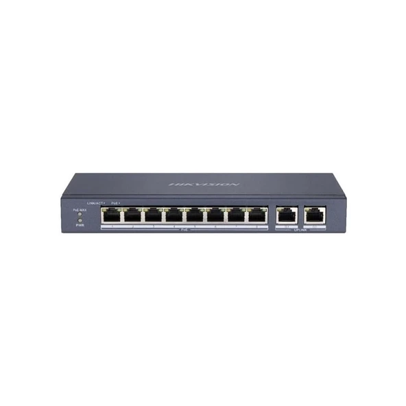 DS-3E0310P-E-M 8 Portlu 10-100 Fast Ethernet Switch 8 Port Poe 60W ürün görseli