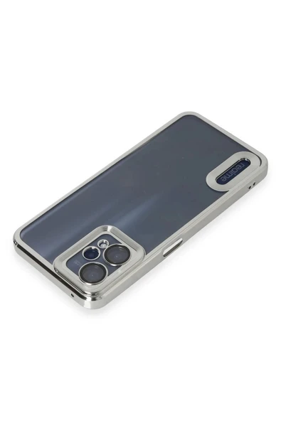 LitaeTrend Realme 9 Pro 5G Kılıf Slot Silikon - Gümüş - Resim 3