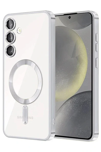 LitaeTrend Samsung Galaxy A35 5G Kross Magneticsafe Kapak - Gümüş ürün görseli 1