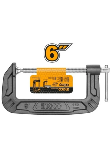Ingco İNGCO HGC0106 ENDÜSTRİYEL İŞKENCE 150 MM 6" ürün görseli