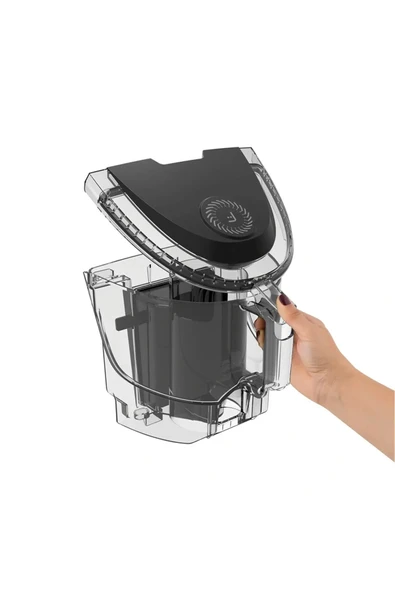 Fakir Cooper BL 3048 Toz Torbasız Süpürge Grey - Resim 3