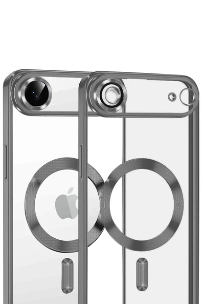 LitaeTrend Apple iPhone 17 Air Kross Magneticsafe Kapak - Titan Gri - Resim 2