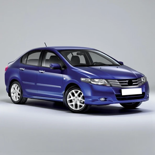 Honda City 2009-2011 Direksiyon Tuş Çerçevesi Gümüş Gri Plastik - Resim 3