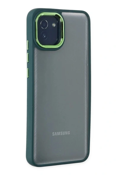 LitaeTrend Samsung Galaxy A03 Kılıf Dora Kapak - Haki Yeşil ürün görseli 1