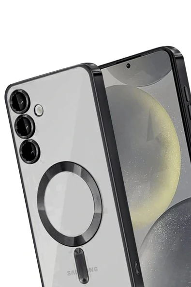 LitaeTrend Samsung Galaxy A36 Kross Magneticsafe Kapak - Siyah - Resim 3