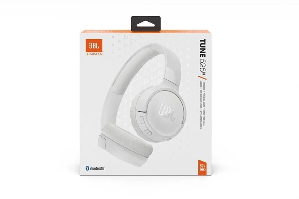 JBL Tune 525BT Multi Connect Wireless Kulaklık, Beyaz - Resim 2