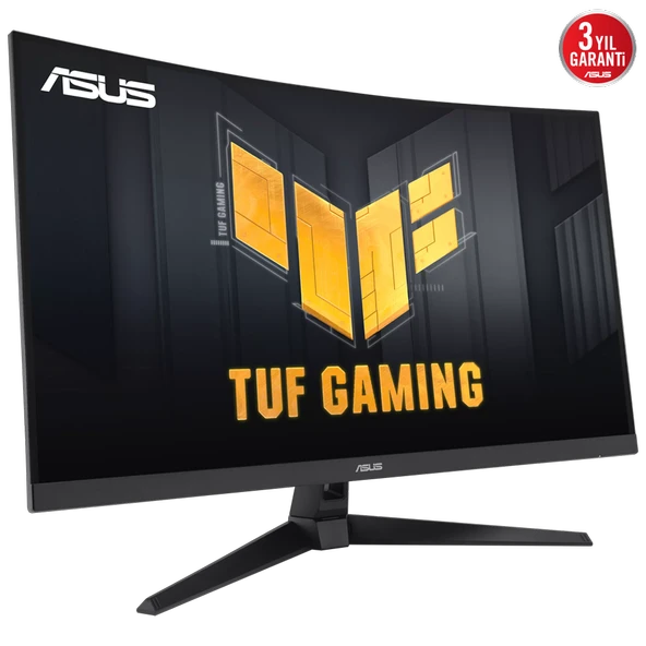 ASUS TUF Gaming VG32VQM5B 31.5" 250Hz 0.5ms HDMI DP AdaptiveSync FreeSync FHD Fast VA Curved Monitör - Resim 2