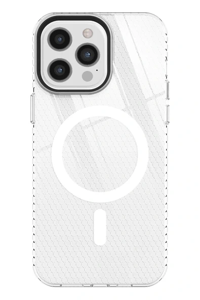 LitaeTrend iPhone 12 Pro Max Kılıf Beta Magneticsafe Silikon - Şeffaf ürün görseli 1