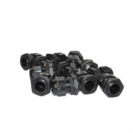 Ortaç PG-13,5 Polyamid Siyah Kablo Rakoru ( 20 ADET ) - Resim 4