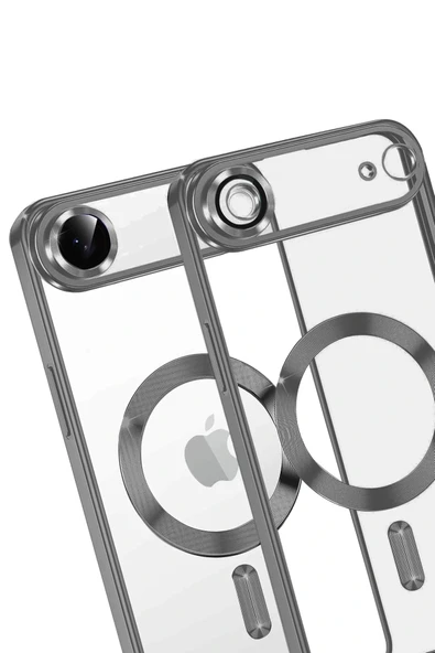 LitaeTrend Apple iPhone 17 Air Kross Magneticsafe Kapak - Titan Gri - Resim 3
