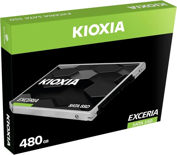 KİOXİA EXCERİA 480GB 555MB-540MB SATA3 3D NAND SSD ürün görseli