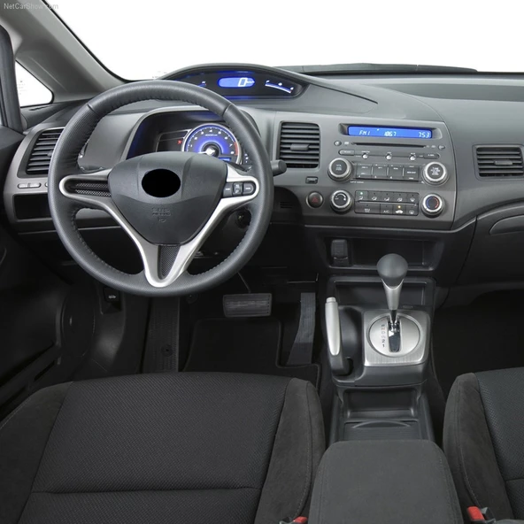 Honda Civic Sedan FD6 2006-2011 Direksiyon Tuş Çerçevesi Gri Plastik - Resim 2