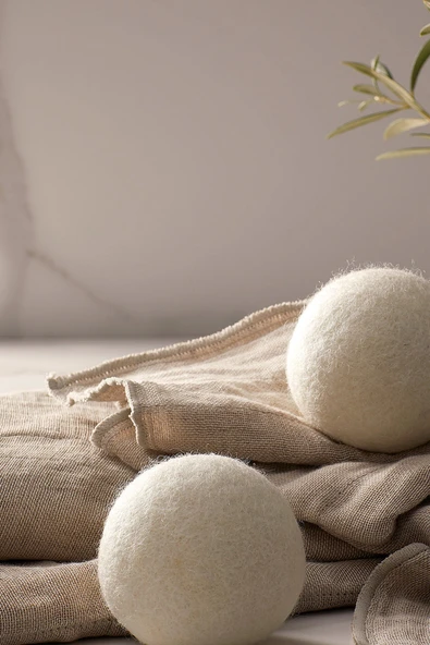 Yün Çamaşır Kurutma Makinası Topu- 2'li Set ürün görseli 1