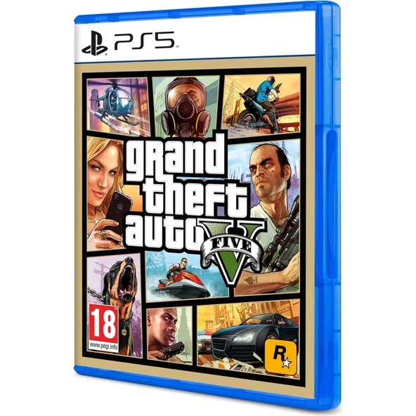 Rockstar Grand Theft Auto V (GTA 5) PS5 Aksiyon Macera Oyunu Gelişmiş Grafikler ve Hızlı Yükleme - Resim 2