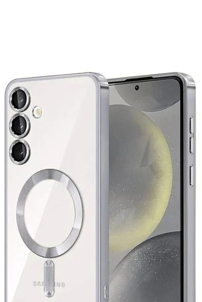 LitaeTrend Samsung Galaxy A26 Kross Magneticsafe Kapak - Titan Gri - Resim 2