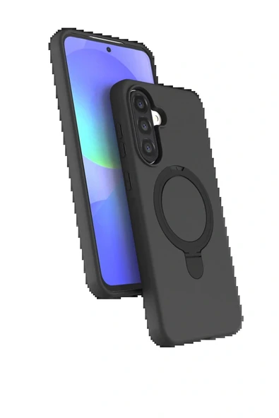 LitaeTrend Samsung Galaxy A26 Regal Magsafe Standlı Kapak - Siyah ürün görseli 1