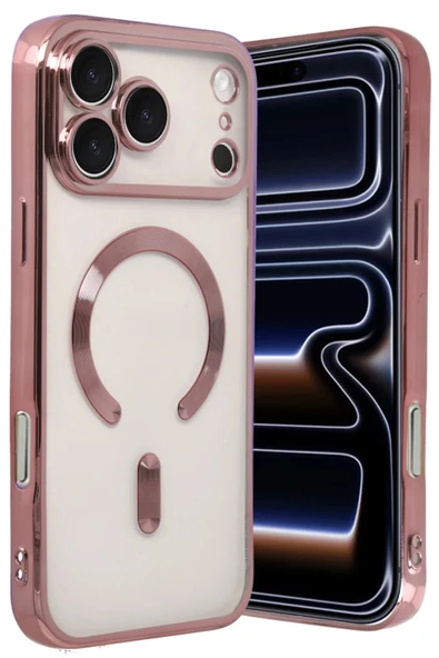 LitaeTrend Apple iPhone 17 Pro Max Kross Magneticsafe Kapak - Rose ürün görseli 1