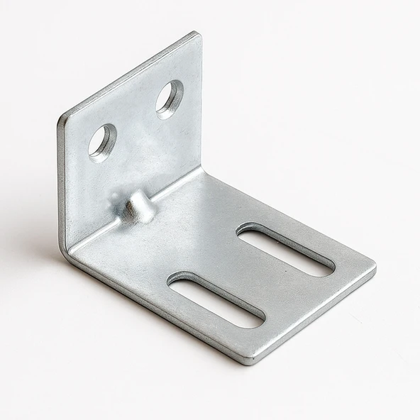 Metal L Demiri 30x25x38 mm (50 Adet) Raf Mobilya Köşe Destek Aparatı Dayanıklı Duvar Sabitleme Seti ürün görseli