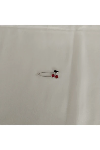 925 Gümüş Çocuk/Bebek Yaka İğnesi Model 2 - Resim 2