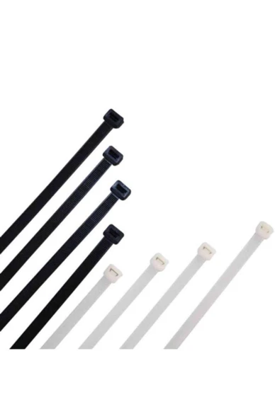 Mutlusan Pemsan Kablo Bağı 3,6x300mm 100lü Paket Beyaz ürün görseli