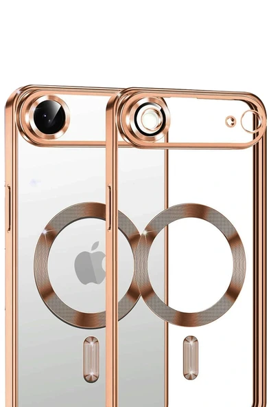 LitaeTrend Apple iPhone 17 Air Kross Magneticsafe Kapak - Turuncu - Resim 2