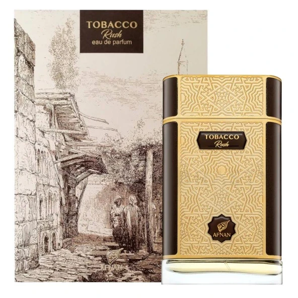 Afnan Tobacco Rush EDP 80 ml Unisex Parfüm - Resim 2